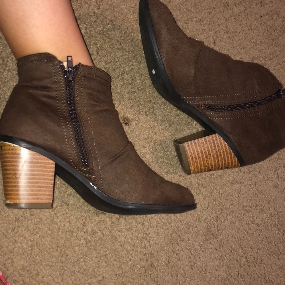 Brown Ankle Boots